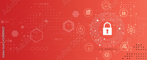 Digital lock protect data flow in global network