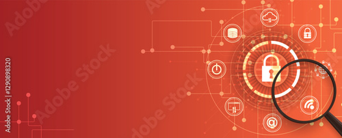 Digital lock protect data flow in global network
