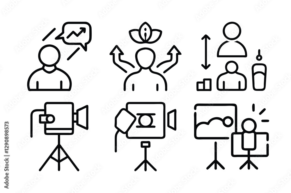 Workshop icon set vector art illustration Workshop icon set vector art illustration