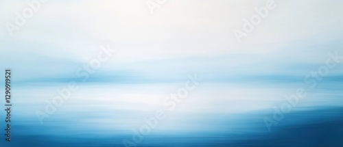 Calm blue abstract ocean background, serene water reflections, soft light gradient, peaceful tranquil atmosphere, soothing blue hues for design projects.