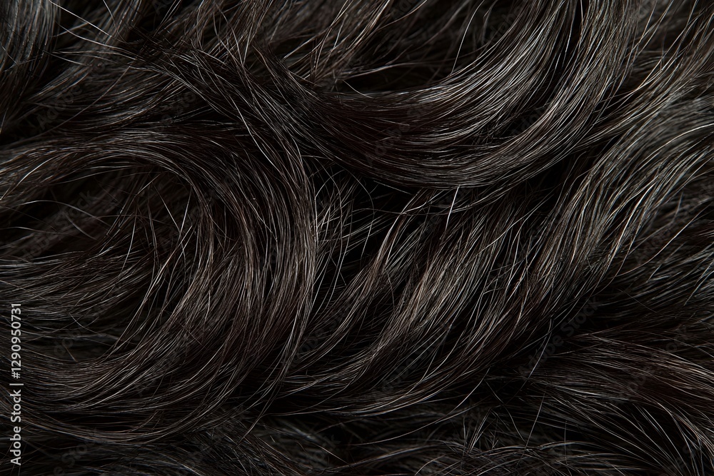 Naklejka premium Effective Hair Care and Treatment Showcase Hair Loss Regrowth Transformation