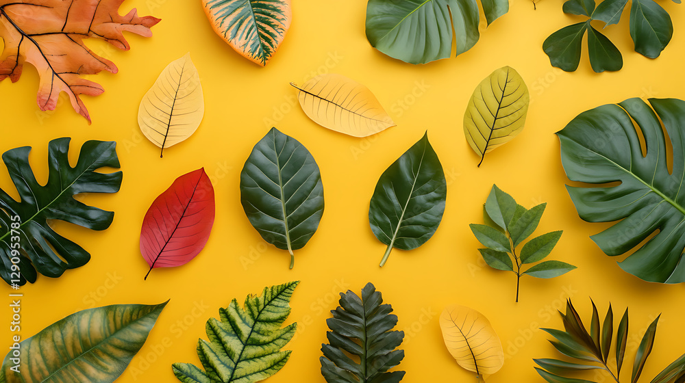 autumn leaves seamless pattern autumn leaves seamless pattern
