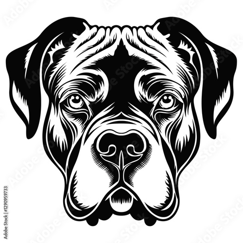 Dog Face Cane Corso.ai