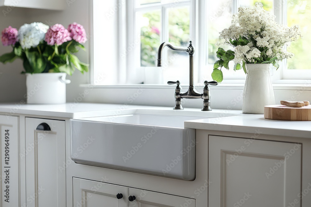 Obraz premium Stylish Modern Kitchen Design