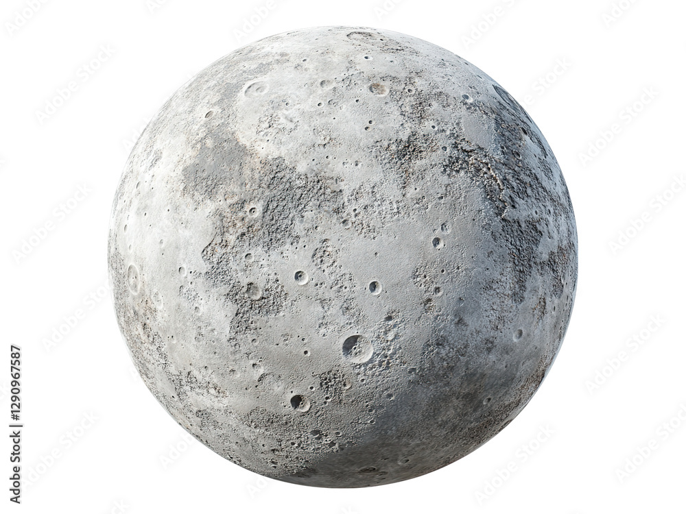 Obraz premium Full moon surface