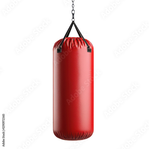 punching bag design isolated on transparent png photo