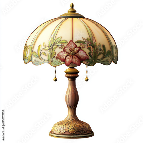 table lamp isolated on white
