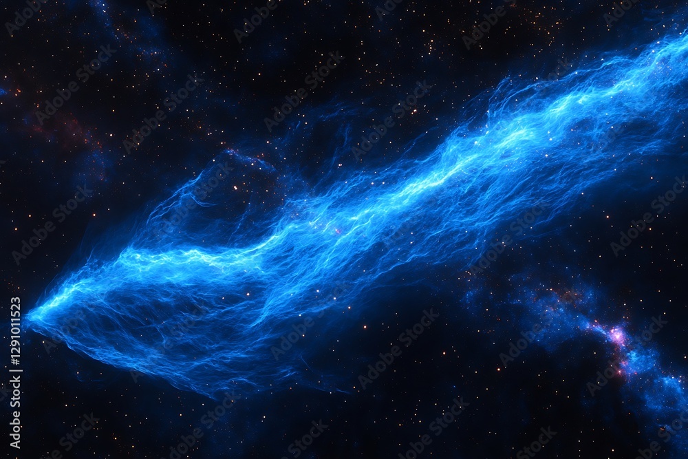 Fototapeta premium Celestial Nebula in Deep Space