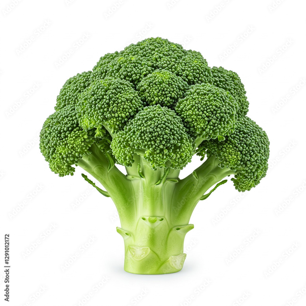 broccoli isolated on white background broccoli isolated on white background