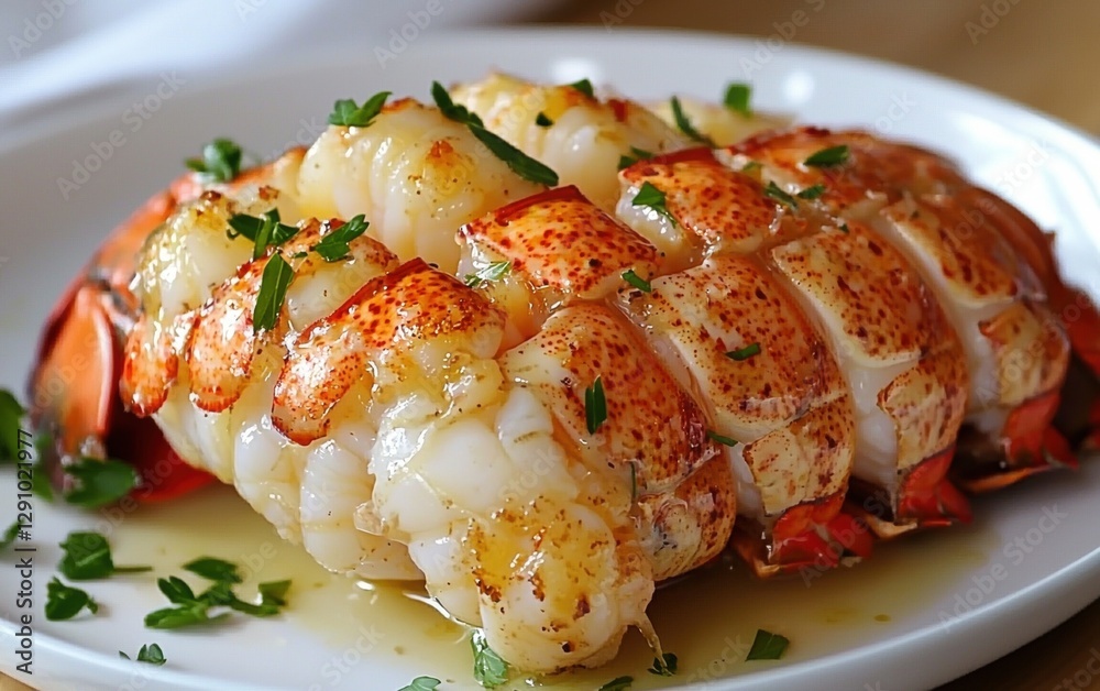 Poached Lobster Tail with Champagne Beurre Blanc Poached Lobster Tail with Champagne Beurre Blanc