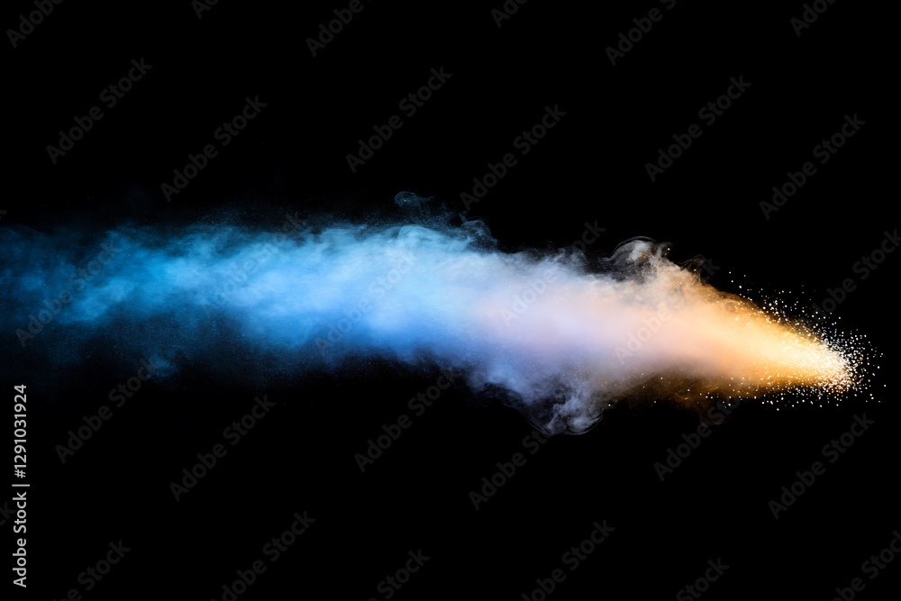 Vibrant Explosion of Color in Motion Vibrant Explosion of Color in Motion