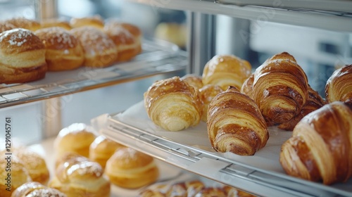 Thief alert in a bakery with employees quickly noticing suspicious activity. Featuring rapid detection and bakery protection