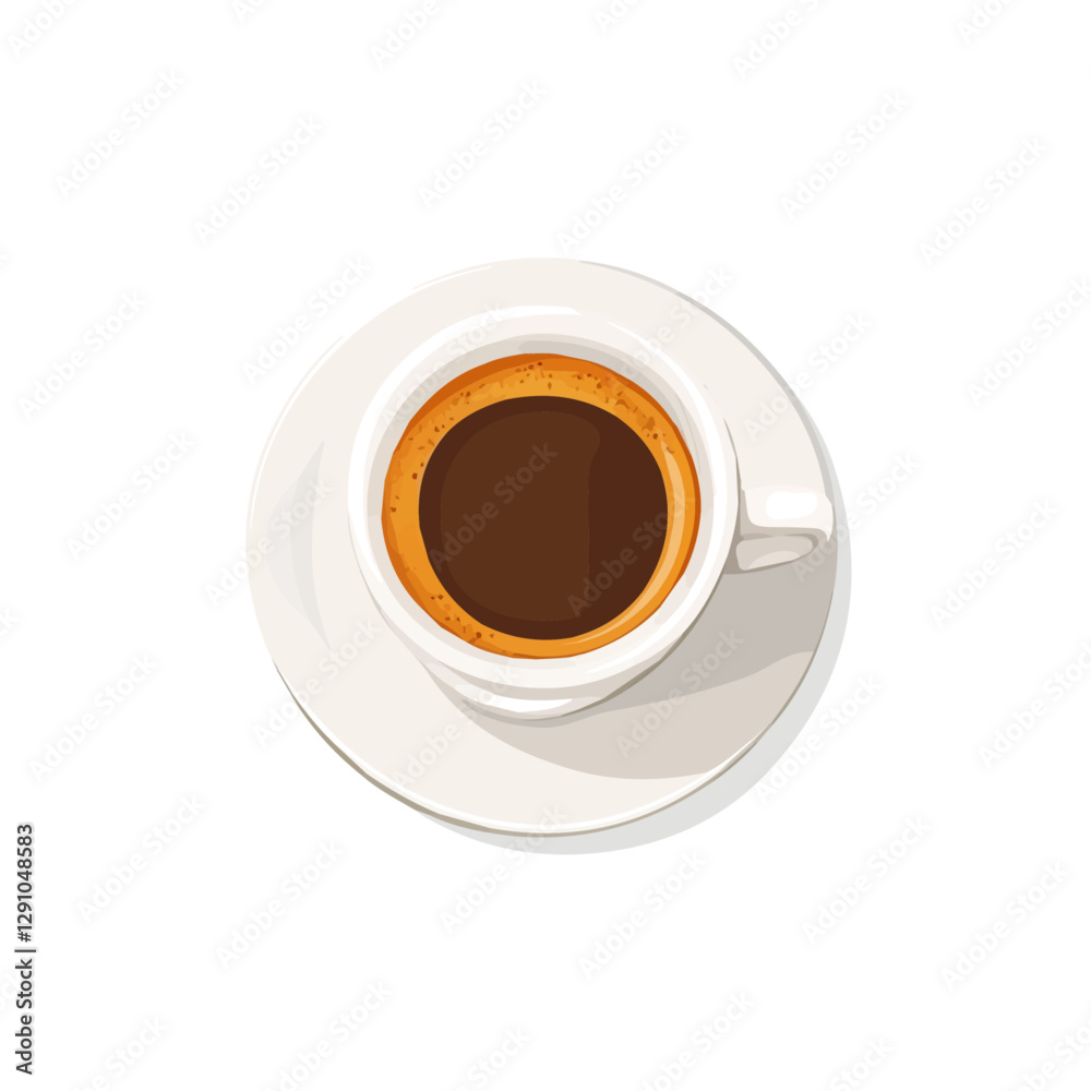 Minimalist flat illustration of Espresso Shot, featuring a clean design isolated on a white background.
Minimalist flat illustration of Espresso Shot, featuring a clean design isolated on a white background.