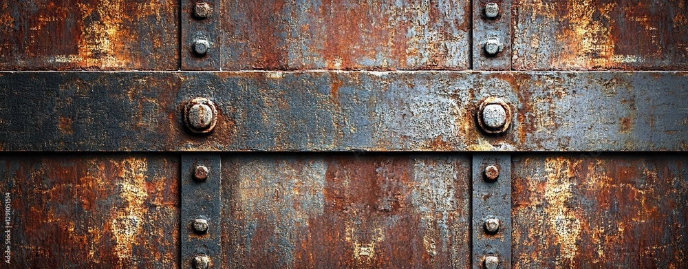 Rusty Metal Texture with Weathered Patina and Industrial Feel on Old Steel Surface Rusty Metal Texture with Weathered Patina and Industrial Feel on Old Steel Surface