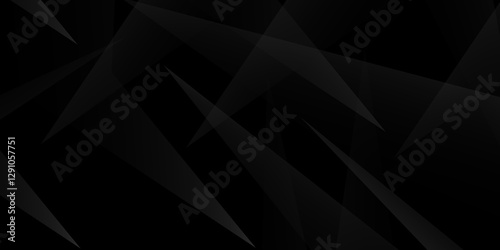 Abstract black tringle diamond shapes background. Abstract black and grey geometric triangle background design for poster, banner,  shades tringle background Vector Illustration.