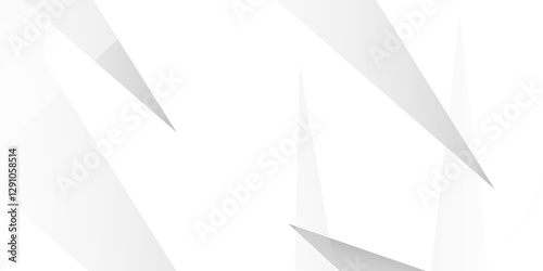 Abstract white tringle diamond shapes background. Abstract white and grey geometric triangle background design for poster, banner,  shades tringle background Vector Illustration.