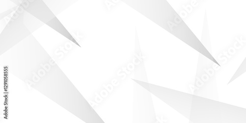 Abstract white tringle diamond shapes background. Abstract white and grey geometric triangle background design for poster, banner,  shades tringle background Vector Illustration.