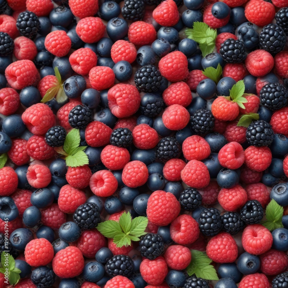 Fresh wild berries mix with raspberry, blueberries, and blackberries on white background, organic, food Fresh wild berries mix with raspberry, blueberries, and blackberries on white background, organic, food