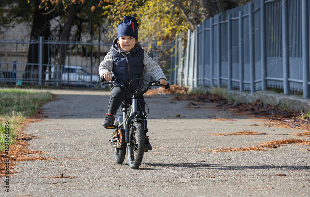 baby on a bike