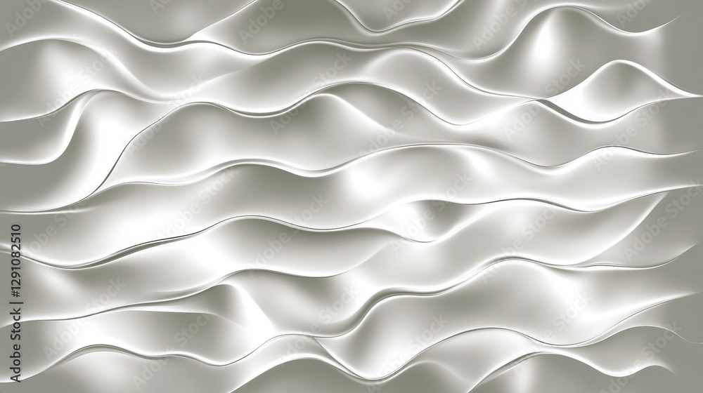 Silver Abstract Wave Background: Modern Graphic Design for Digital Art Silver Abstract Wave Background: Modern Graphic Design for Digital Art