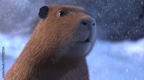 Capybara encounter at zoo nature's travel adventure