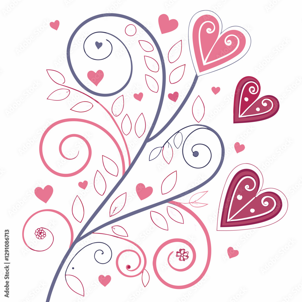 Valentine Day pattern design Valentine Day pattern design