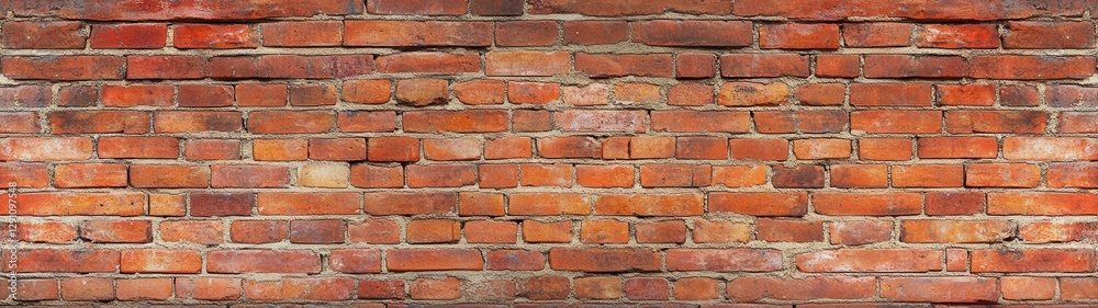 An Aesthetic View of a Classic Red Brick Wall with Unique Textures and Patterns An Aesthetic View of a Classic Red Brick Wall with Unique Textures and Patterns