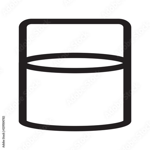 Outline icon of a slanted round test tube, representing active chemical reactions or heating during lab tests.