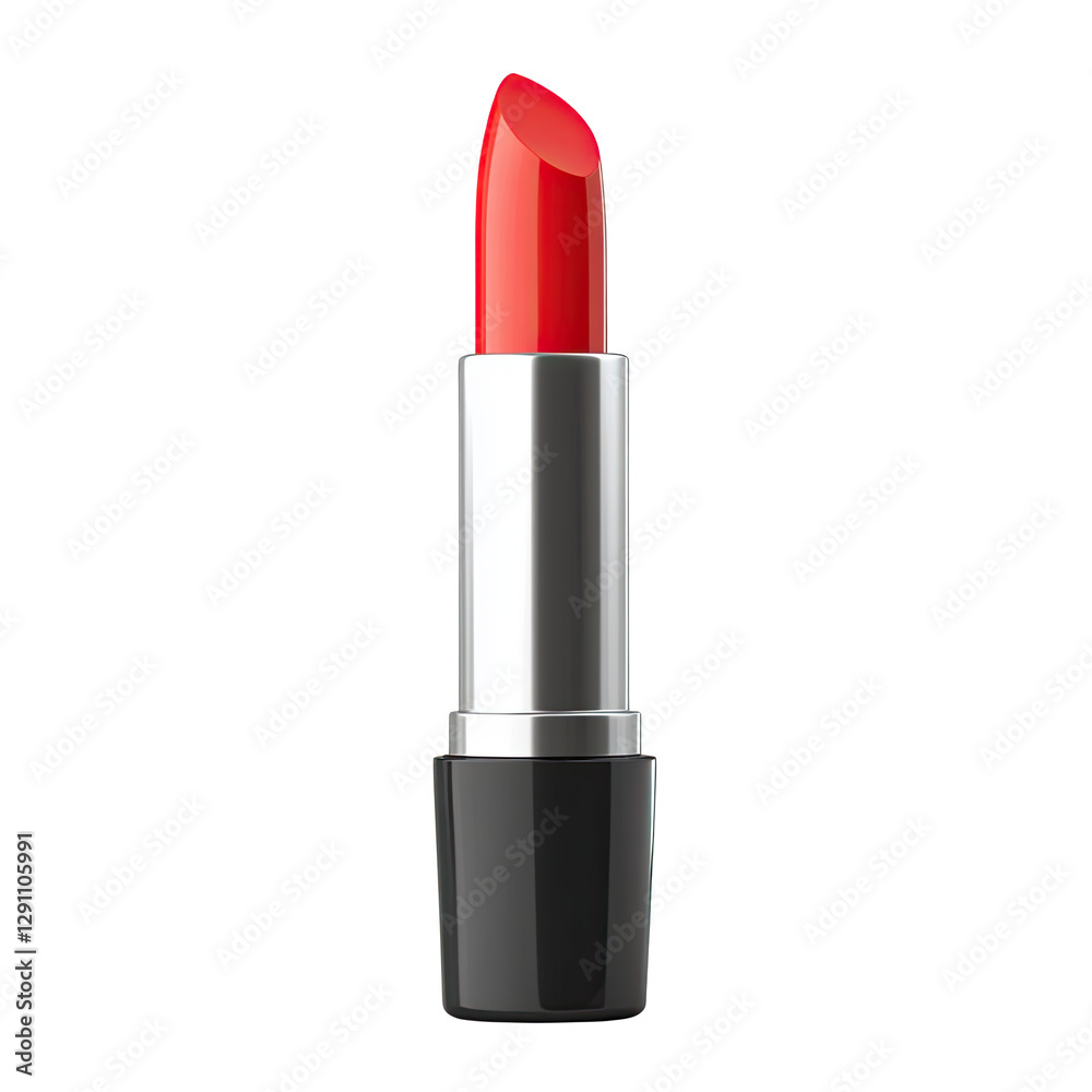 A vibrant red lipstick in a sleek tube, perfect for enhancing beauty and expressing personality. A vibrant red lipstick in a sleek tube, perfect for enhancing beauty and expressing personality.