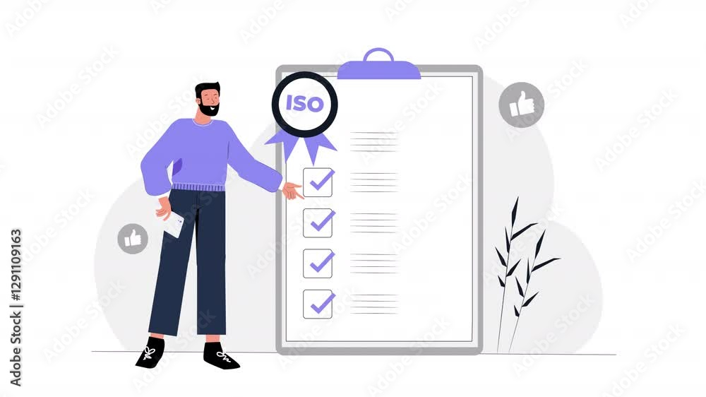 Vector scene animation showing quality assurance professionals testing and reviewing products or software, ensuring everything works as expected before delivery to clients or customers. Vector scene animation showing quality assurance professionals testing and reviewing products or software, ensuring everything works as expected before delivery to clients or customers.