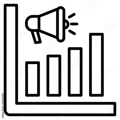 Advertisement Growth icon