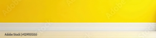 Clean white dado rail, sunny yellow lower walls, backdrop, property, space