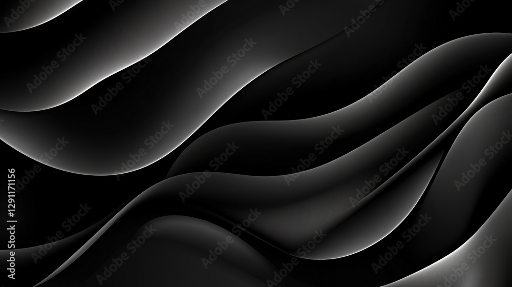 Obraz premium Black Abstract Background