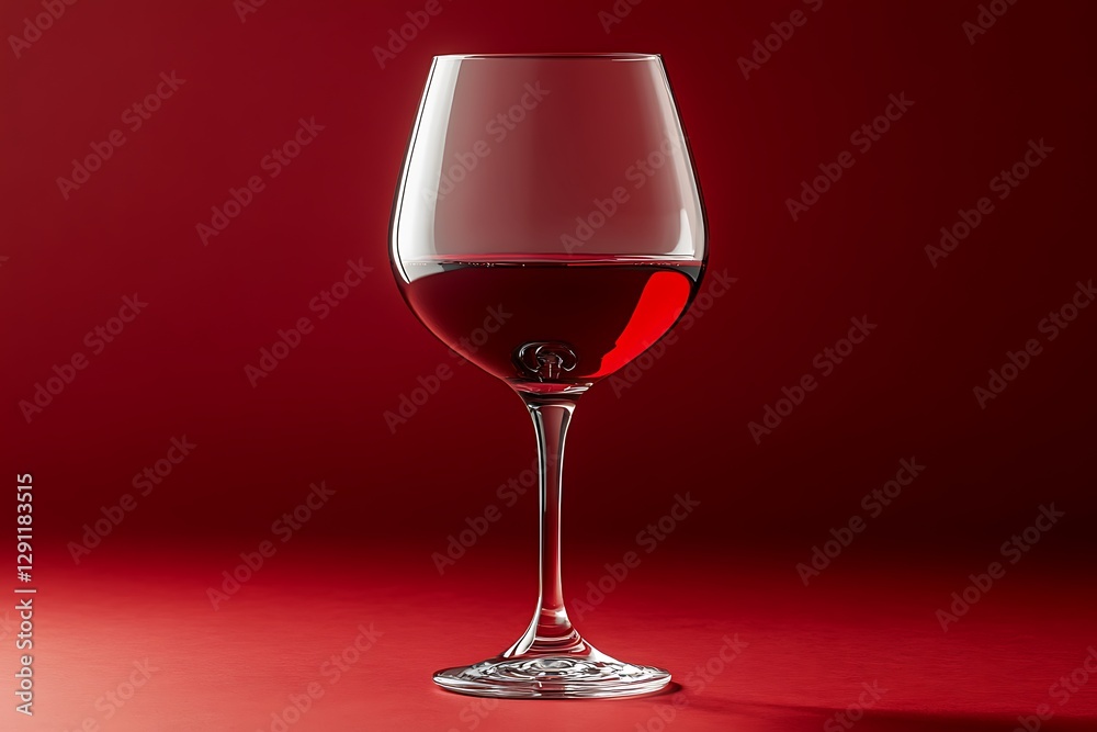 A glass of wine emoji isolated on a deep wine red background. A glass of wine emoji isolated on a deep wine red background.