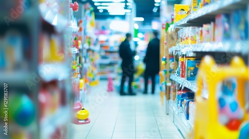 Wallpaper Mural Thief alert in a toy store, staff noticing suspicious actions. Featuring immediate reaction and toy protection Torontodigital.ca