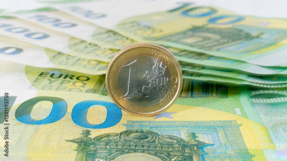 Euro banknotes and coin - official currency of a large number of European countries. The euro is the second most widely used currency in international transactions and an important reserve currency.
