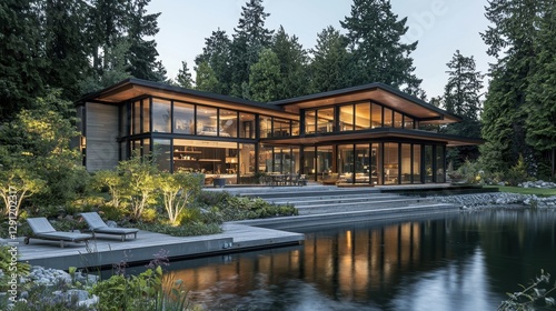 Sustainable Lakeside Residence Concept