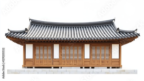 한국,한옥,기와,집,모형,전통