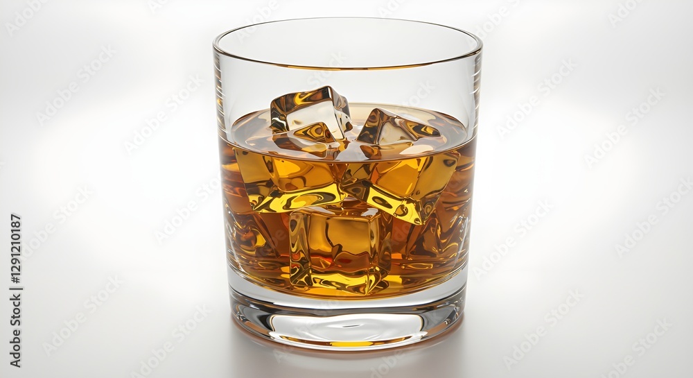 vaso de whisky. Rico e indulgente, un vaso lleno de whisky capturado en un fondo transparente. El vertido perfecto para los conocedores del whisky. vaso de whisky. Rico e indulgente, un vaso lleno de whisky capturado en un fondo transparente. El vertido perfecto para los conocedores del whisky.