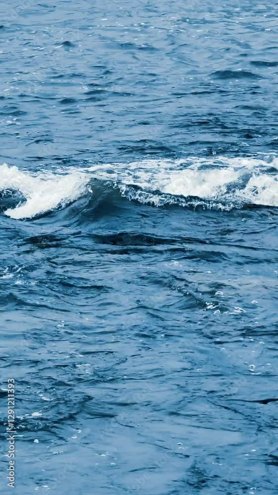 Blue water surface background. A mesmerizing blend of sapphire and opal, the river glows with an enchanting, ethereal blue, captivating all who behold it. Vertical video 4K Blue water surface background. A mesmerizing blend of sapphire and opal, the river glows with an enchanting, ethereal blue, captivating all who behold it. Vertical video 4K