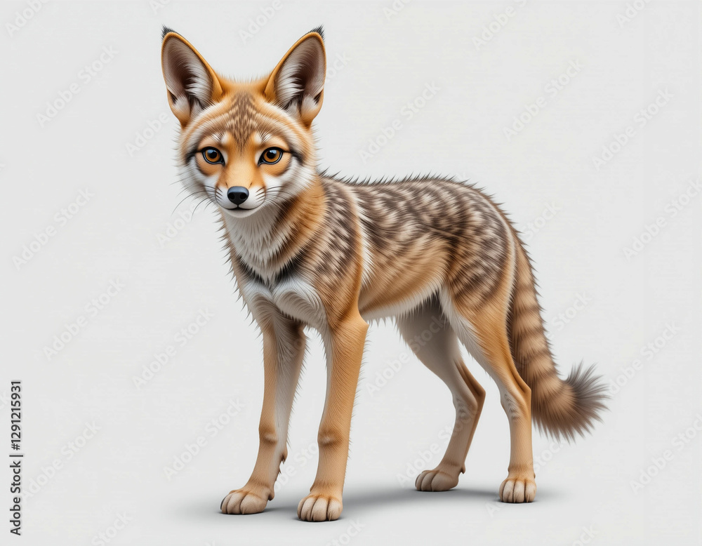 Fototapeta premium The Clever Coyote: A Symbol of Survival and Adaptability