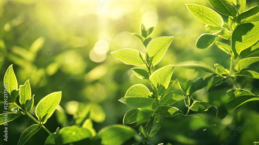 Sunlight Dappled Green Leaves: A Springtime Symphony Sunlight Dappled Green Leaves: A Springtime Symphony