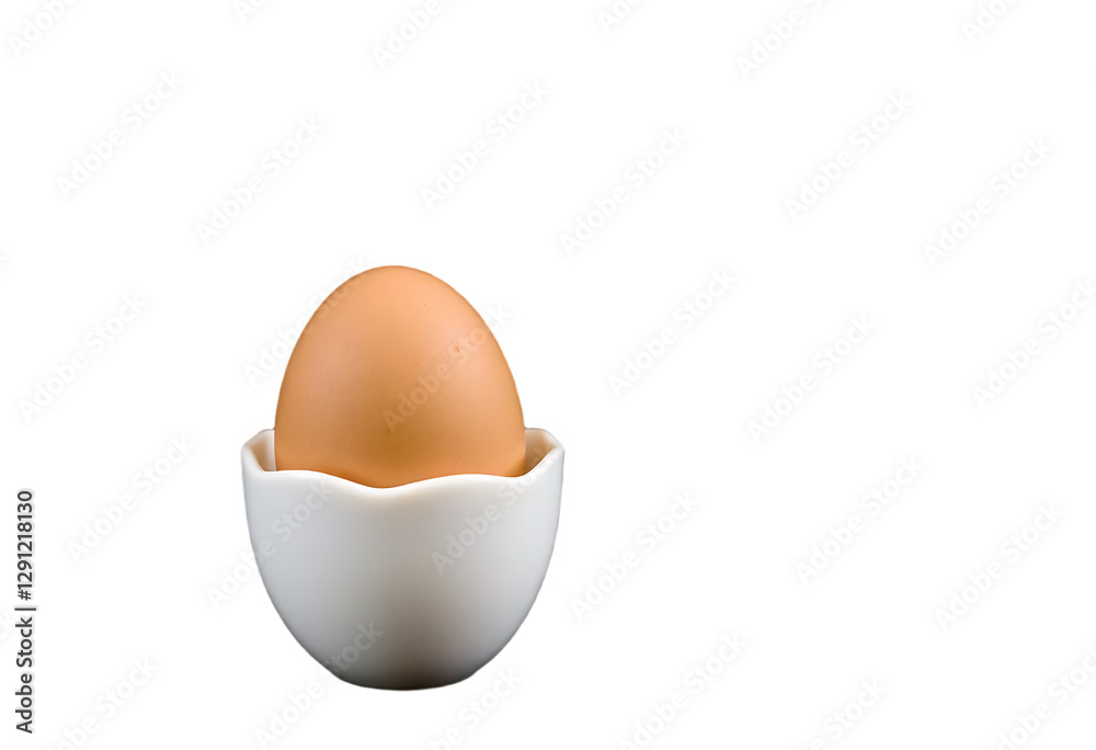 white egg cup isolated on white and transparent background – great for food blogs and culinary inspiration white egg cup isolated on white and transparent background – great for food blogs and culinary inspiration