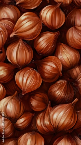 A Stunning Visual Feast of Beautifully Rendered Brown Onions