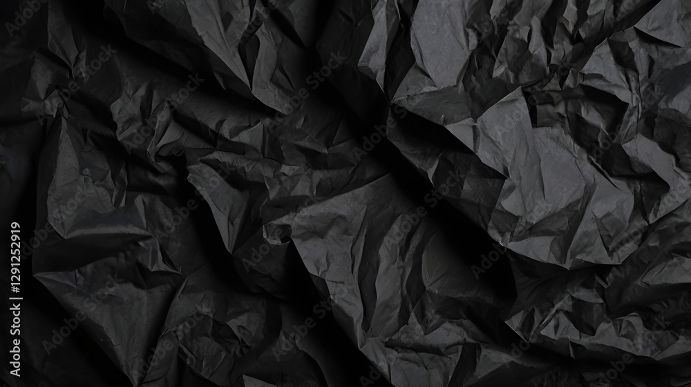 crumpled black paper texture crumpled black paper texture