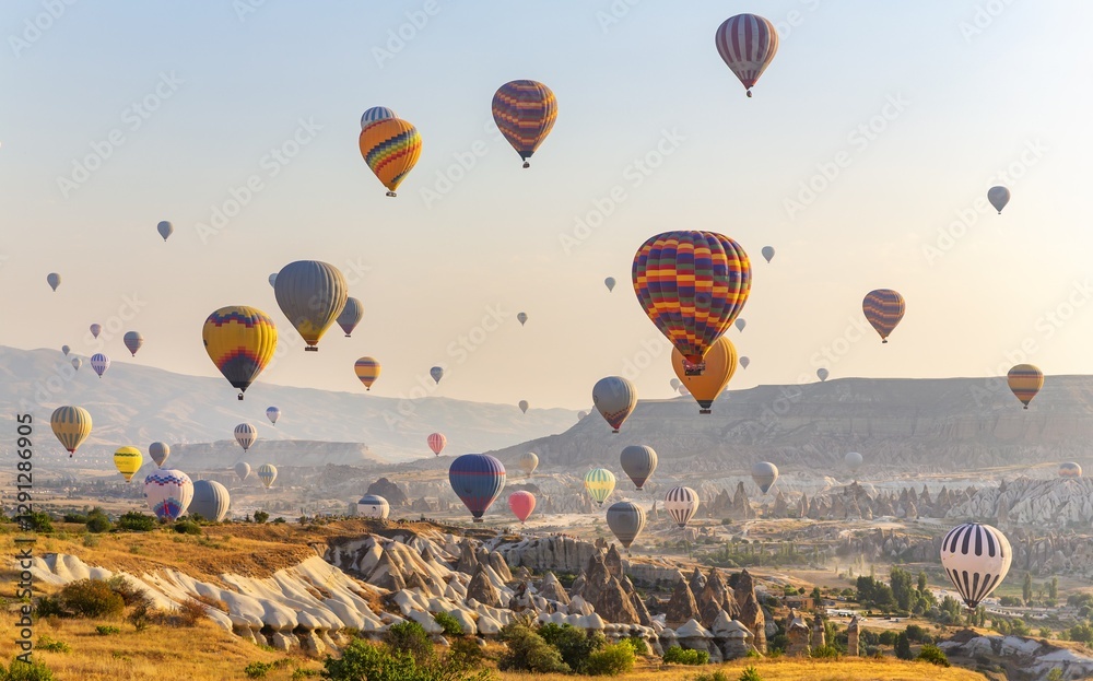 Obraz premium Hot Air Balloons in Cappadocia