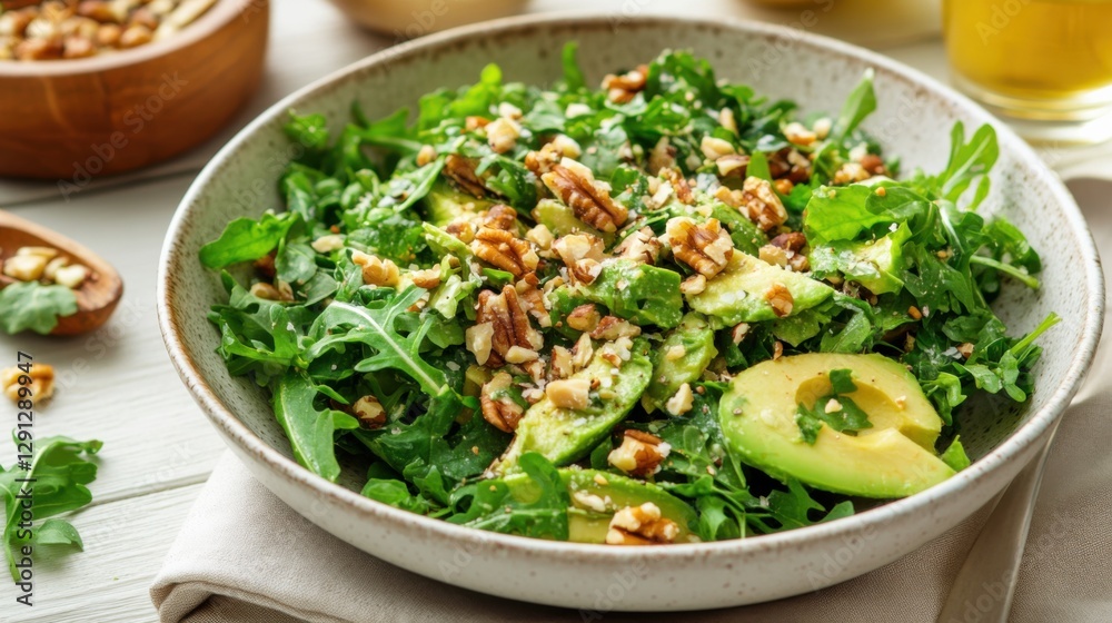 Hypertension patient enjoying a healthy salad in a sunlit caf茅. Featuring nutritious food and wellness Hypertension patient enjoying a healthy salad in a sunlit caf茅. Featuring nutritious food and wellness