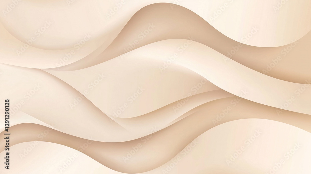 Obraz premium Light Taupe Wave Texture Background