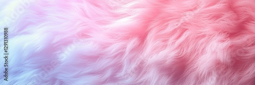 3d background minimalistic mockup with space for text, fluffy bunny fur texture in warm pastel colors