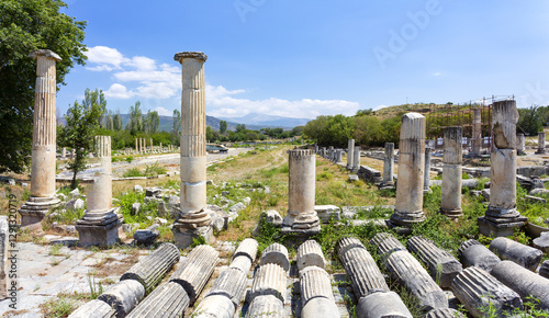 фотографія Beautiful view of the archaeological site of Aphrodisias, Turkey